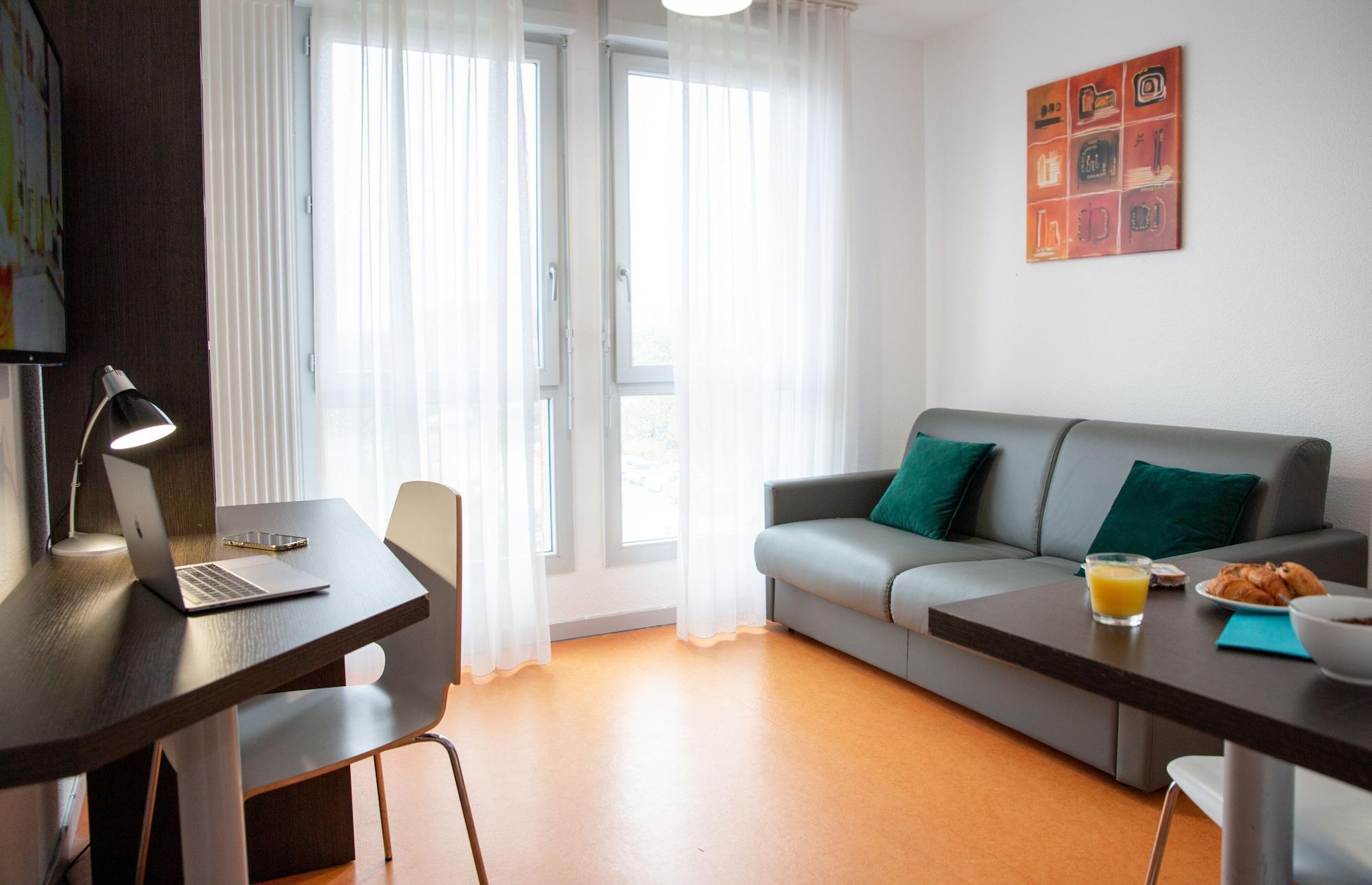 Comfort Aparthotel Besancon Hauts Du Chazal Exteriér fotografie