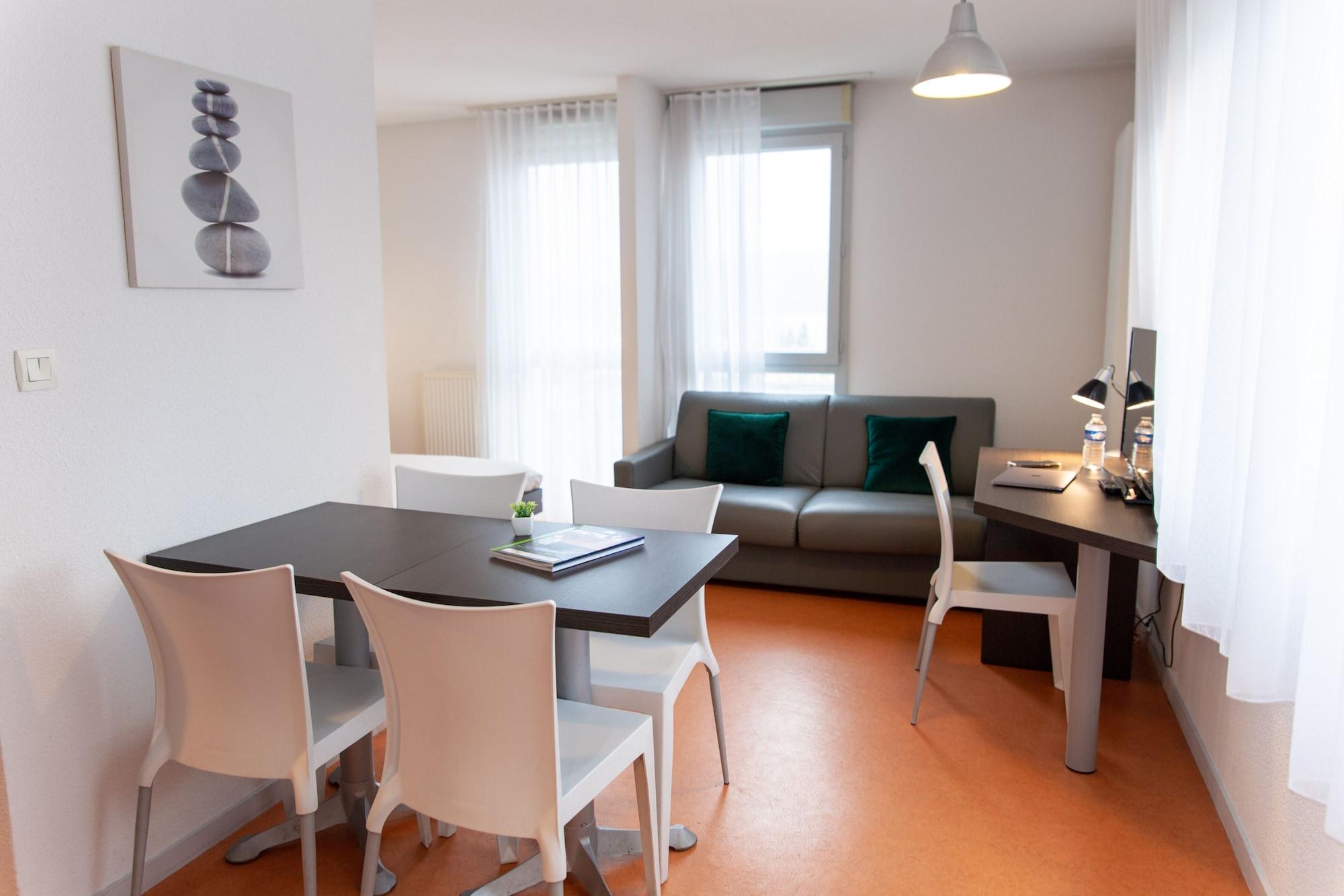 Comfort Aparthotel Besancon Hauts Du Chazal Exteriér fotografie